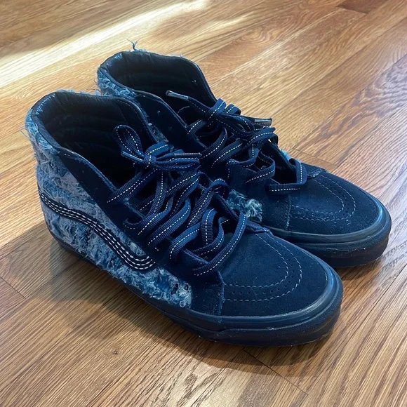 Vans FDMTL x OG SK8-HI LX 'Distressed Indigo' - Picture 1 of 7